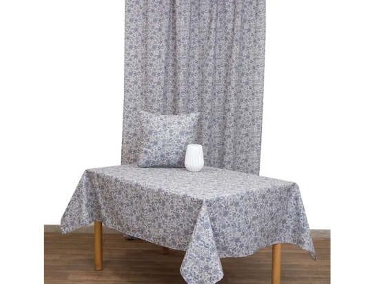 Τραπεζομάντηλο Νέον Blue Viopros 140X180 Πολυέστερ