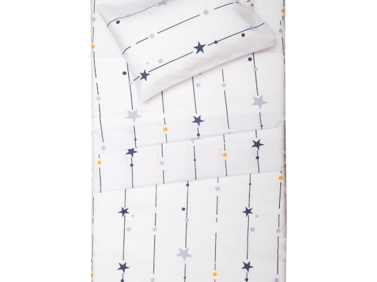 Πάπλωμα Βρεφικό Ωρίων White Viopros 120x160cm 100% Βαμβάκι