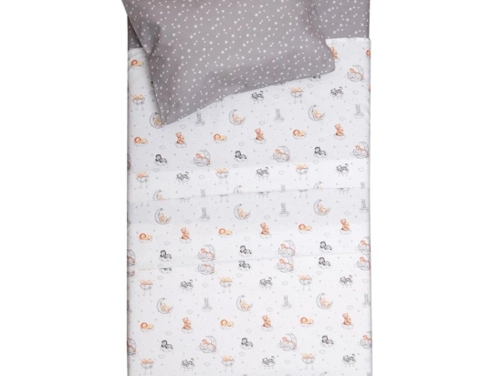 Κουβέρτα Βρεφική Σάμι White Viopros Αγκαλιάς 70x95cm 100% Βαμβάκι