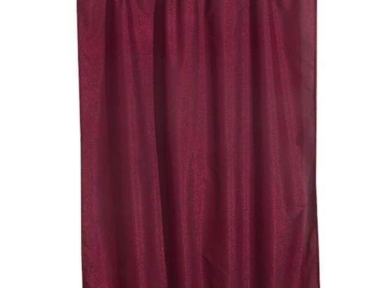Κουρτίνα Με Τρέσα 4510 Red Viopros 280x270 Βαμβάκι-Πολυέστερ