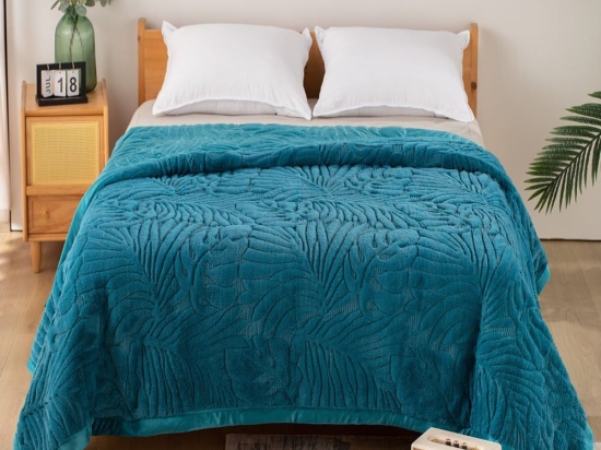Κουβερτοπάπλωμα Lucia 3 Lake Blue Anna Riska King Size 240x260cm Polyester