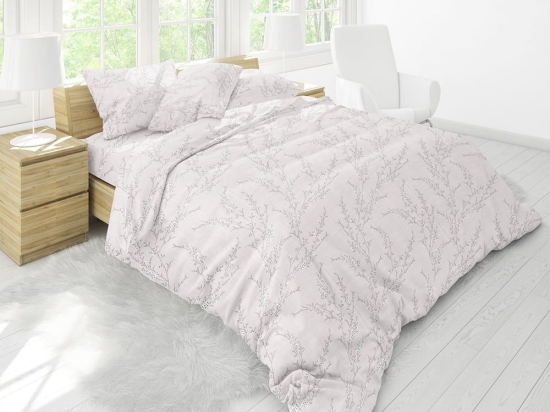 Σεντόνια Premium 5006 Με Λάστιχο (Σετ 4τμχ) Linen Anna Riska Υπέρδιπλo 160x225cm 100% Βαμβάκι