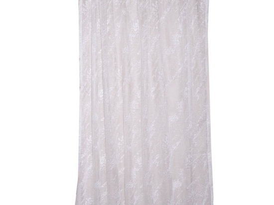Κουρτίνα 1008 Με Τρέσα White Viopros 280x270cm 280x270cm Πολυέστερ