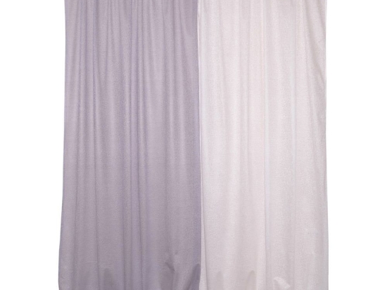 Κουρτίνα 1070 Με Τρέσα Grey Viopros 140X270cm 140x270cm Πολυέστερ