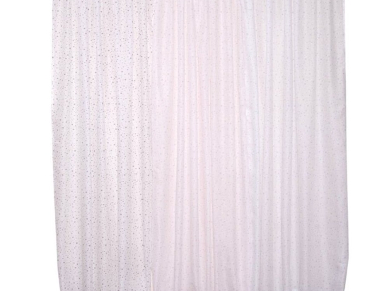 Κουρτίνα Παιδική Με Τρέσα Εστέλε Grey Viopros 140X270cm 140x270cm Πολυέστερ