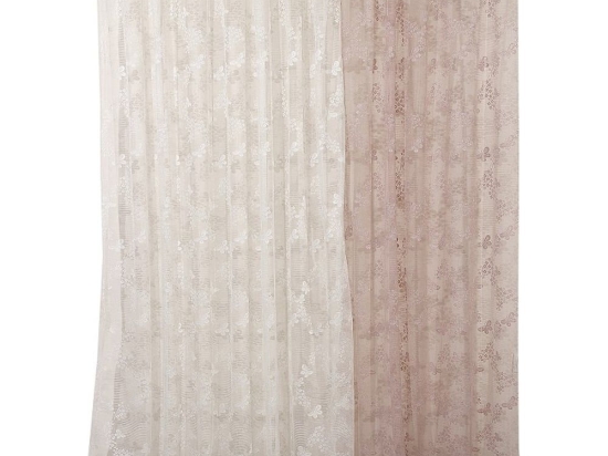 Κουρτίνα Πεταλούδες Με Τρέσα Apple Viopros 140X270cm 140x270cm Πολυέστερ