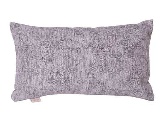 Μαξιλάρι Διακοσμητικό 2210 (Με Γέμιση) Grey Viopros 32x52 32x52cm Chenille