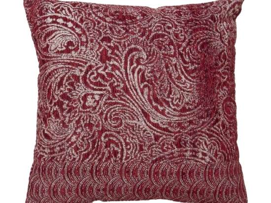 Μαξιλαροθήκη Διακοσμητική 2208 Bordo Viopros 42X42 42x42cm Chenille