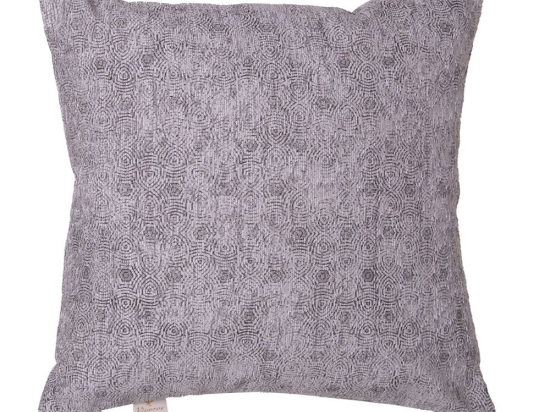 Μαξιλαροθήκη Διακοσμητική 2210 Grey Viopros 42X42 42x42cm Chenille