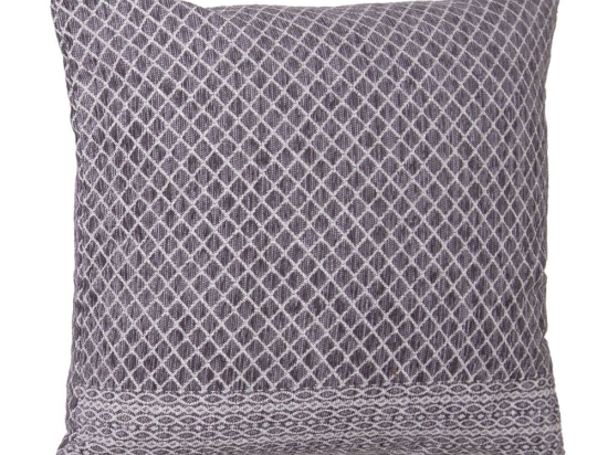 Μαξιλαροθήκη Διακοσμητική 2211 Grey Viopros 42X42 42x42cm Chenille