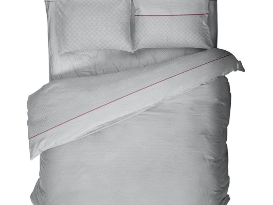 Σεντόνια 2543 Φανελένια (Σετ 3τμχ) Grey Viopros Μονό 165x270cm 100% Βαμβάκι