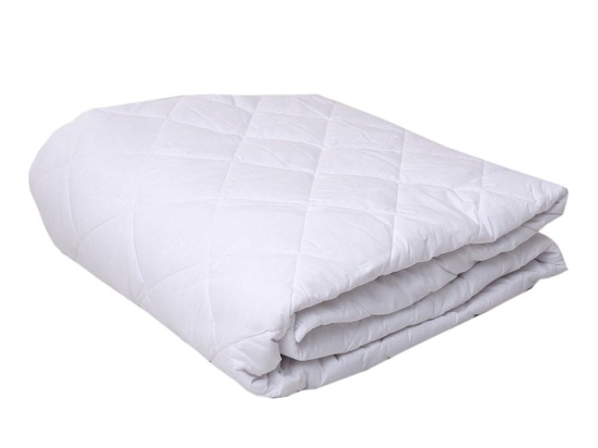 Κουβερλί Polycotton Ελαφρύ White Viopros Υπέρδιπλo 220x240cm Silicon Fiber