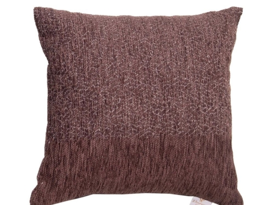Μαξιλαροθήκη Διακοσμητική 2213 Brown Viopros 42Χ42 Chenille