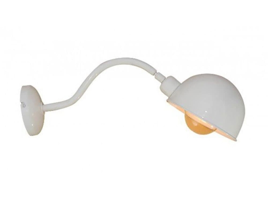 Φωτιστικό Τοίχου - Απλίκα HL-109S-1W 77-2874 Phoebe White  Homelighting Μέταλλο