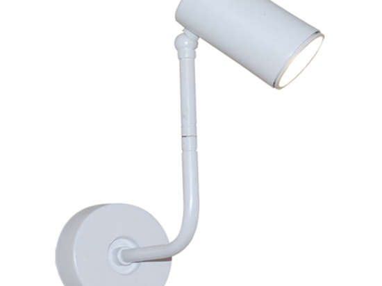 Φωτιστικό Τοίχου - Απλίκα HL-3552-1S 77-4415 Molly White Homelighting Μέταλλο