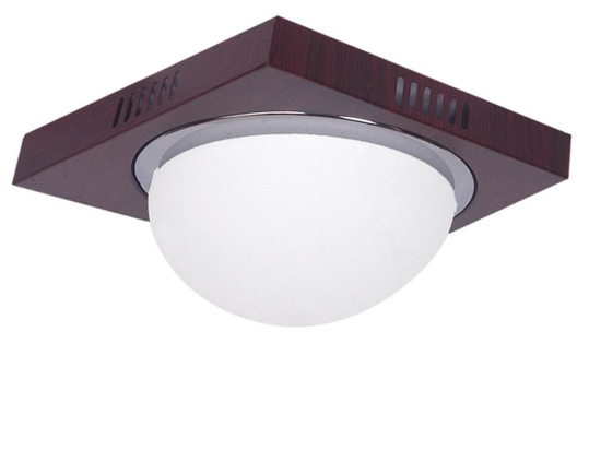 Φωτιστικό Οροφής - Πλαφονιέρα 77-1836 3083F Φ34 Teco Wood-Chrome Homelighting Μέταλλο,Γυαλί