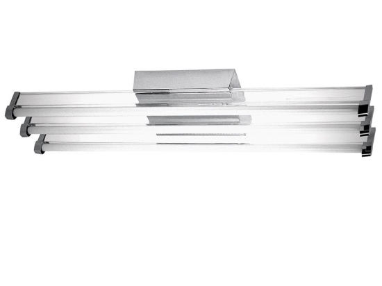 Φωτιστικό Οροφής - Πλαφονιέρα 77-1798 MB095/3x54W Slim Chrome Homelighting Μέταλλο,Γυαλί