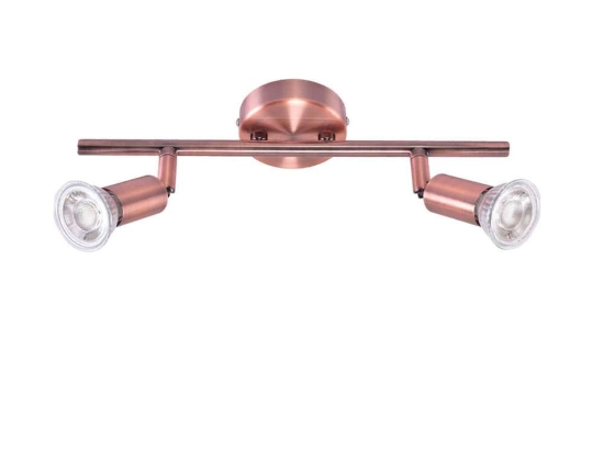 Φωτιστικό Οροφής Spot 77-3547 SE 140-C2 Saba Copper Homelighting Μέταλλο