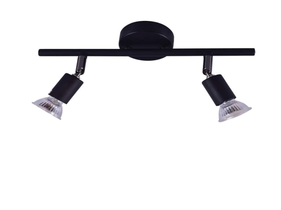 Φωτιστικό Οροφής Spot 77-3555 SE 140-B2 Saba Black Mat Homelighting Μέταλλο