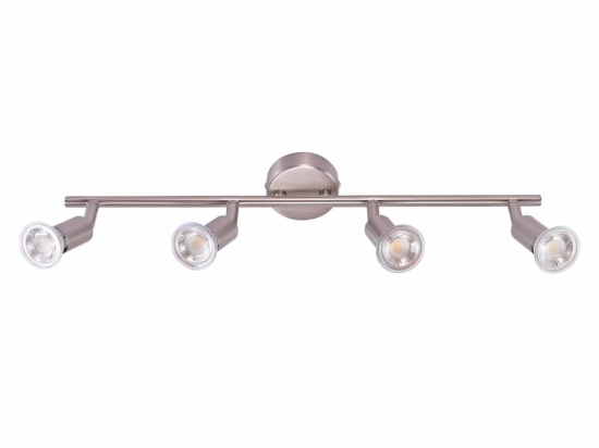 Φωτιστικό Οροφής Spot 77-3553 SE 140-N4 Saba Chrome Mat Homelighting Μέταλλο