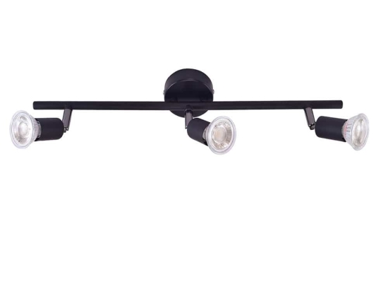 Φωτιστικό Οροφής Spot 77-3556 SE 140-B3 Saba Black Mat Homelighting Μέταλλο