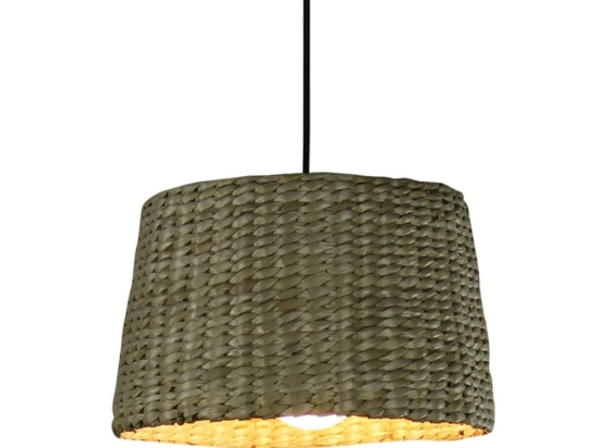 Φωτιστικό Οροφής 77-3637 L-G-1707 Selen Natural Black Mat Homelighting Ξύλο