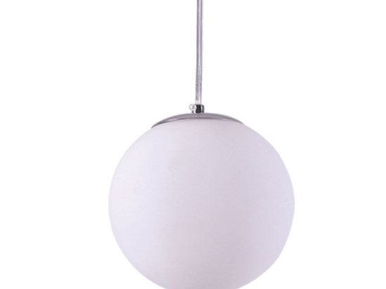 Φωτιστικό Οροφής 77-3711 SE1130-1-OP Alessia Opal Glass - Chrome Homelighting Γυαλί