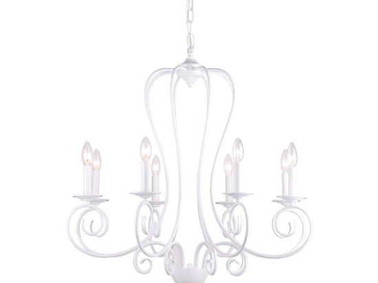Φωτιστικό Οροφής 77-3659 C114-8 Laro White Mat Homelighting Μέταλλο