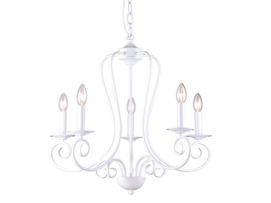 Φωτιστικό Οροφής 77-3658 C114-5 Laro White Mat Homelighting Μέταλλο