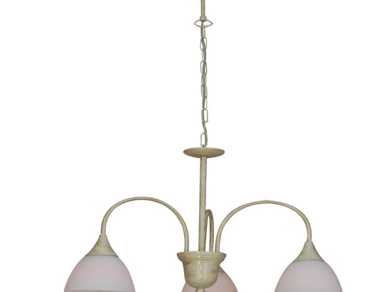 Φωτιστικό Οροφής 77-3345 1012-3P Kup Beige Homelighting Μέταλλο,Γυαλί