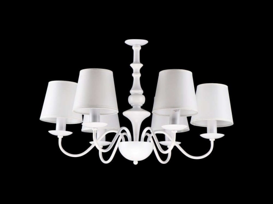 Φωτιστικό Οροφής Belo 77-8086 59x59x33 White Homelighting Μέταλλο,Ύφασμα