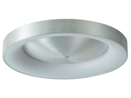 Φωτιστικό Οροφής - Πλαφονιέρα 77-8157 Led 60cm Amaya Nickel Mat Homelighting Αλουμίνιο,Ακρυλικό