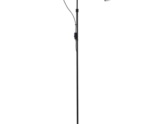 Φωτιστικό Δαπέδου Adept 77-8351 48x25x165cm 1xE27 60W Black-Gold Homelighting Μέταλλο