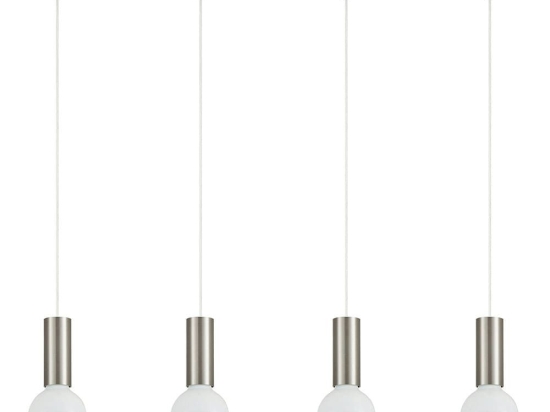 Φωτιστικό Οροφής - Ράγα Adept Tube 77-8391 85x8x300cm 4xE27 60W Nickel Homelighting