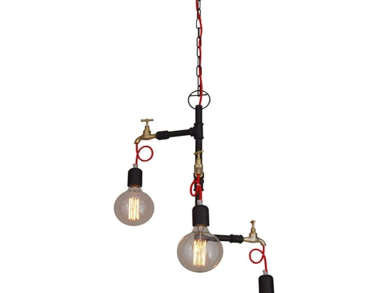 Φωτιστικό Οροφής Hikari HL-082T-3 77-2791 46x70x110cm 3xE27 60W Multi Homelighting