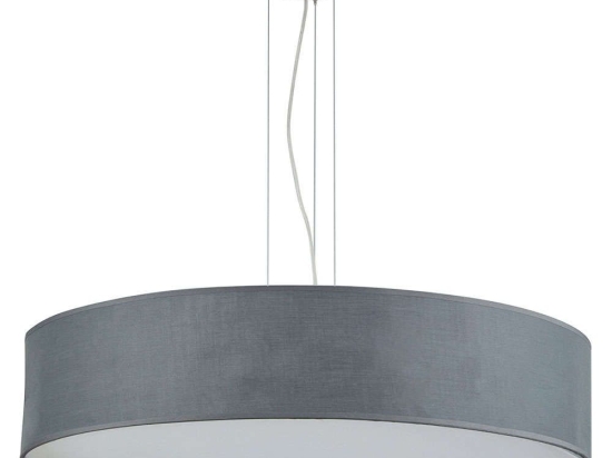 Φωτιστικό Οροφής Cozy 77-8236 70x70x120cm 5xE27 60W White-Grey Homelighting