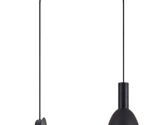 Φωτιστικό Τοίχου Adept Tube 77-8816 50x16x300cm 1xE27 60W Black Homelighting