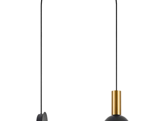 Φωτιστικό Τοίχου Adept Tube 77-8831 50x15x300cm 1xE27 60W Black-Gold Homelighting