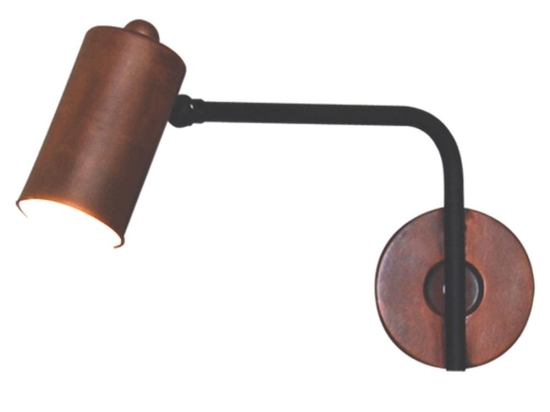 Φωτιστικό Τοίχου Ariel HL-3534-1 S 77-3930 29,5x15x14cm 1xGU10 50W Copper-Black Homelighting