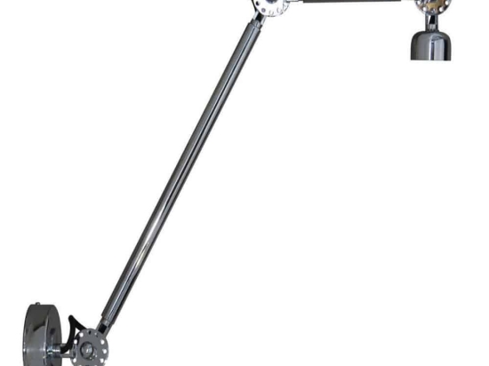 Φωτιστικό Τοίχου Focus HL-W 10M C 77-3275 8x20x40cm 1xE27 60W Chrome Homelighting