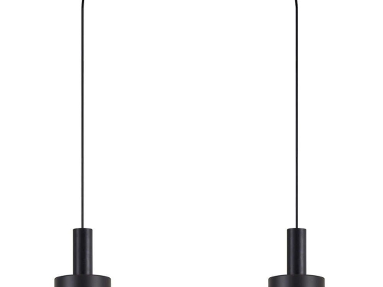 Φωτιστικό Οροφής Adept Tube 77-8543 50x14x300cm 2xE27 60W Black Homelighting