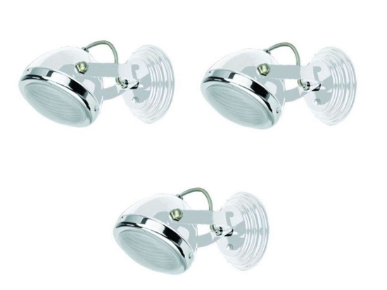 Σποτ Οροφής - Τοίχου Juno (Σετ 3Τμχ) 77-8853 20x15cm 1xG9 60W White Homelighting