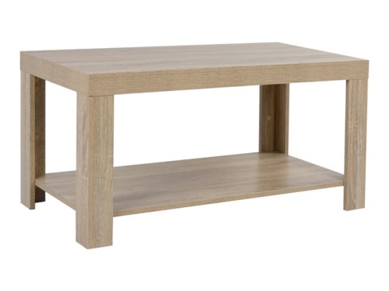 ΤΡΑΠΕΖΙ ΣΑΛΟΝΙΟΥ ΜΕΛΑΜΙΝΗΣ ALAYNA HM2207.02 SONAMA 90X45X45 εκ.