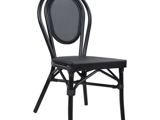 ΚΑΡΕΚΛΑ ΑΛΟΥΜΙΝΙΟΥ TRENT BAMBOO LOOK ΜΕ TEXTLINE 45x57x88 εκ. HM5052