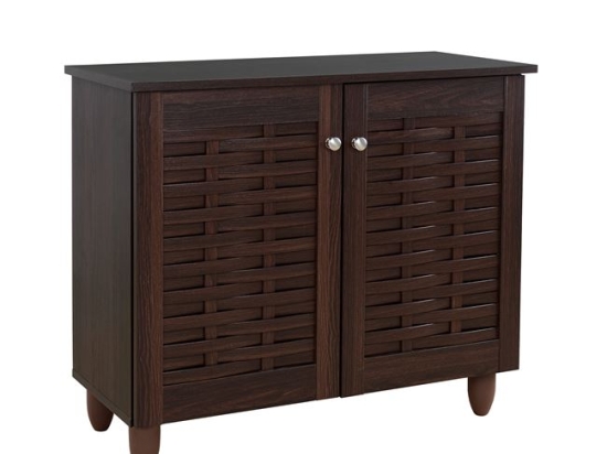 ΠΑΠΟΥΤΣΟΘΗΚΗ-ΝΤΟΥΛΑΠΙ ΞΥΛΙΝΗ CASSIOPE HM2208.01 WENGE 77Χ34Χ67.5Υεκ.