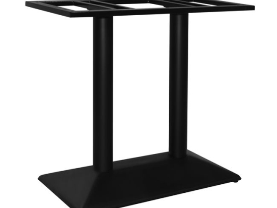 ΒΑΣΗ ΜΕΤΑΛΛΙΚΗ ΜΑΥΡΗ 70X38X72εκ. HM409