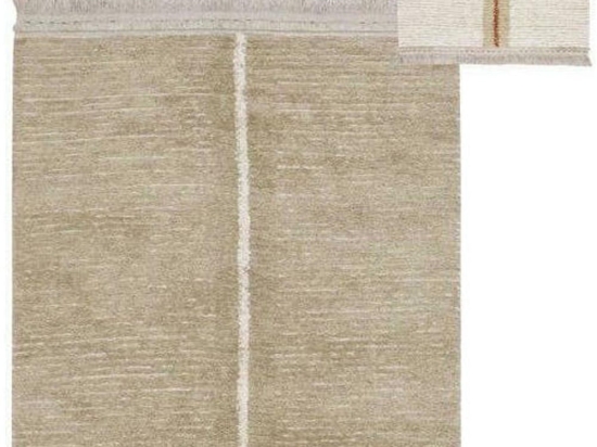 Χαλί Διπλής Όψης Duetto Sage Beige-Ecru Lorena Canals 140X200cm