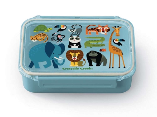 Φαγητοδοχείο Bento Φίλοι της Ζούγκλας BER-3865418 17,8x13,3x5,7cm Ciel Crocodile Creek Πλαστικό