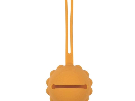 Θήκη Πιπίλας N876735 Φ18cm Σιλικόνης Curry Yellow Nattou Σιλικόνη