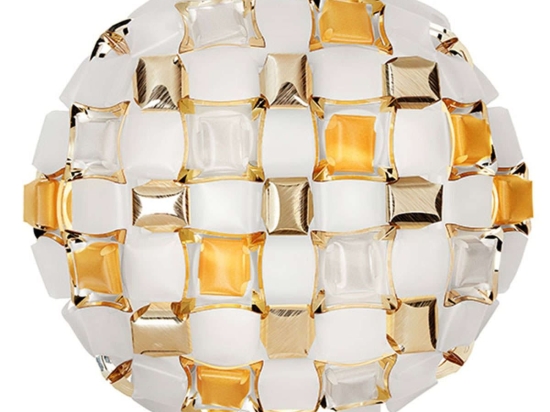 Φωτιστικό Οροφής - Πλαφονιέρα Mida Large - Amber Slamp Μέταλλο